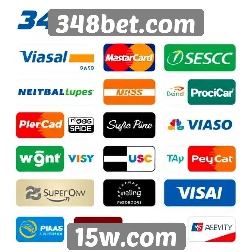 Opções de pagamento no 348bet.com